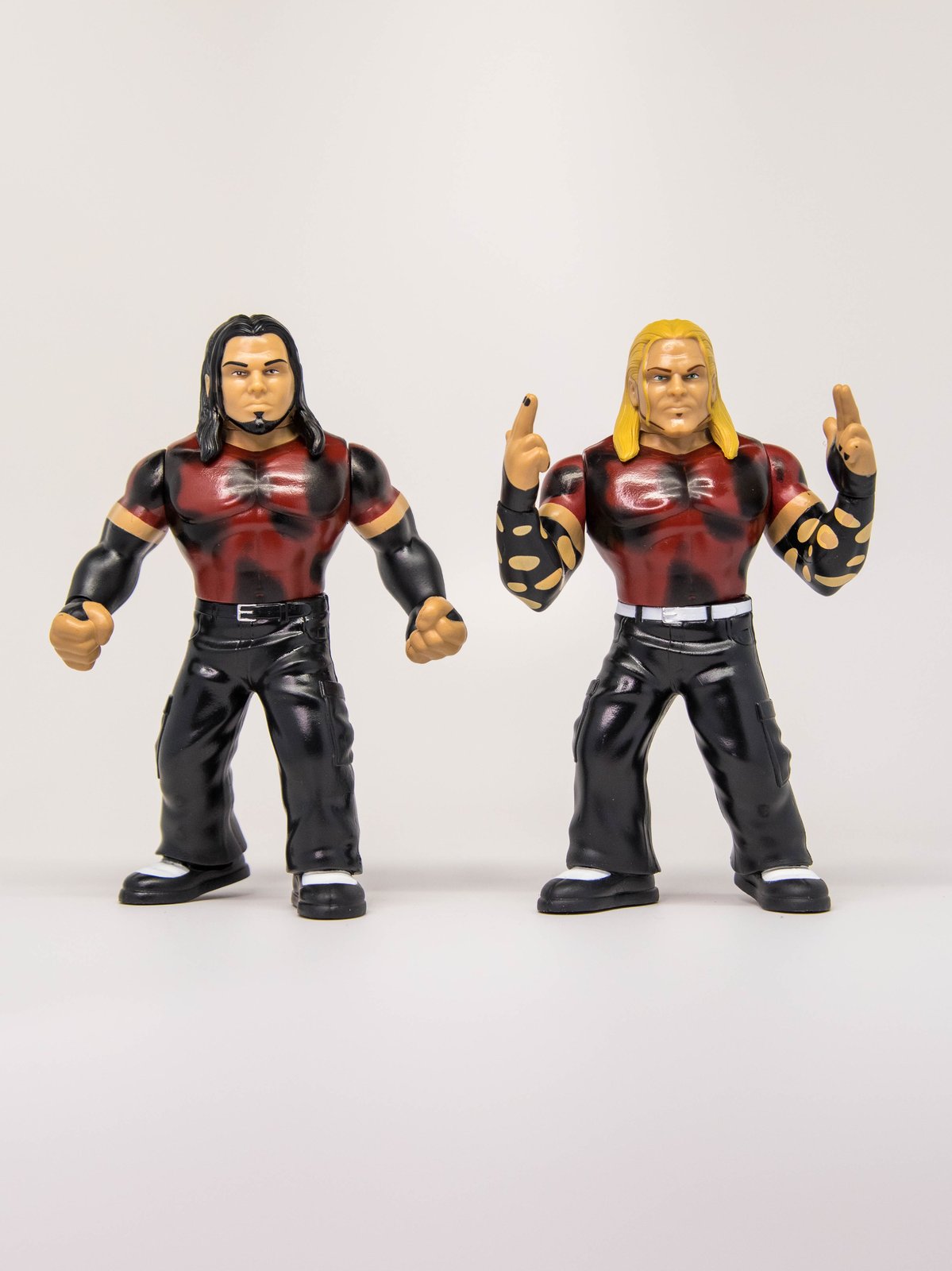 ハーディーボーイズ　フィギュアセット Matt Hardy & Jeff Hardy Retro Wrestle-Something Wrestlers Series 4